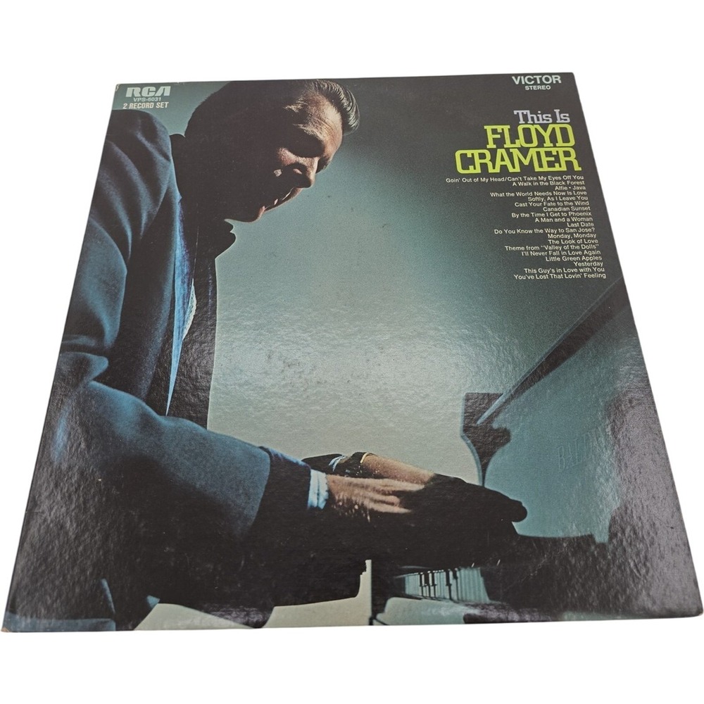 Vintage Vinyl LP This is Floyd Cramer 2 Record Set 1970 RCA Victor VPS 6031